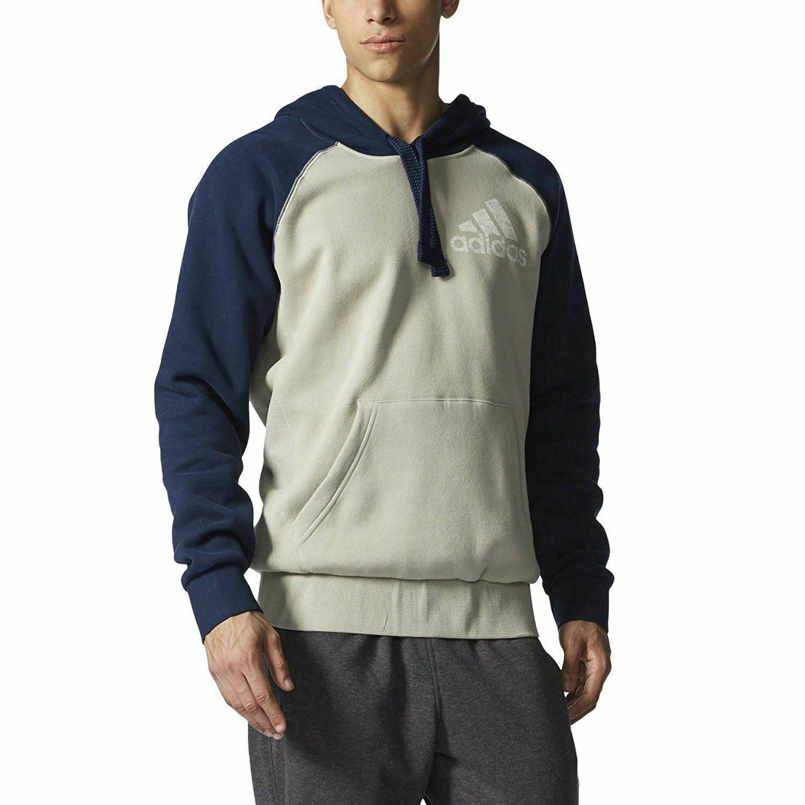 adidas Authentic Pullover Hoodie - Navy - ViaductClothing - -