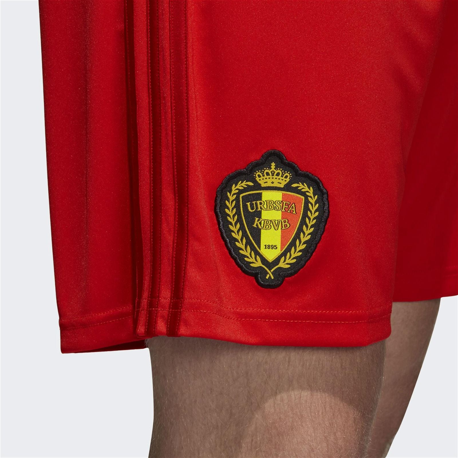 adidas Belgium Home Shorts 2018 - Red - ViaductClothing - -