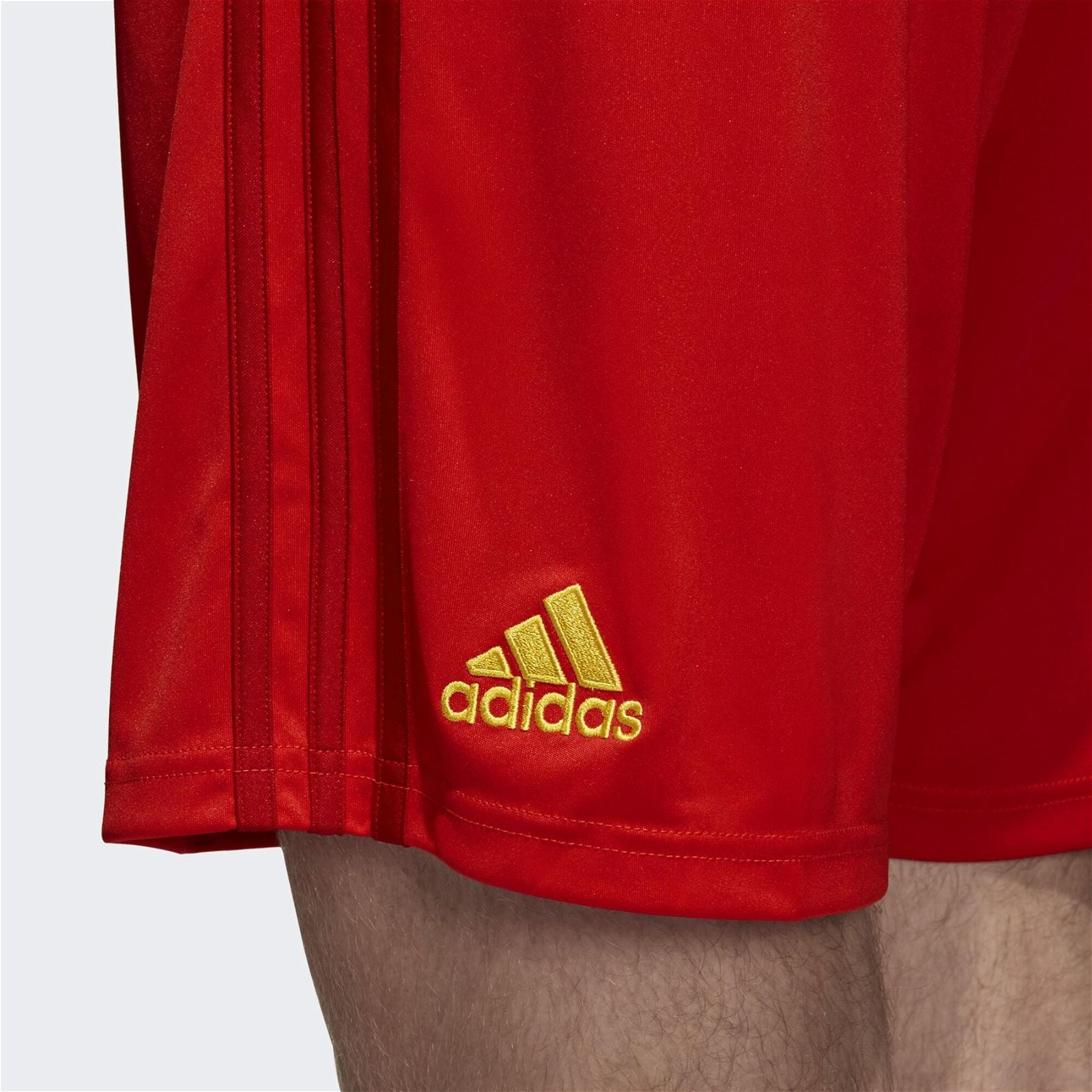 adidas Belgium Home Shorts 2018 - Red - ViaductClothing - -
