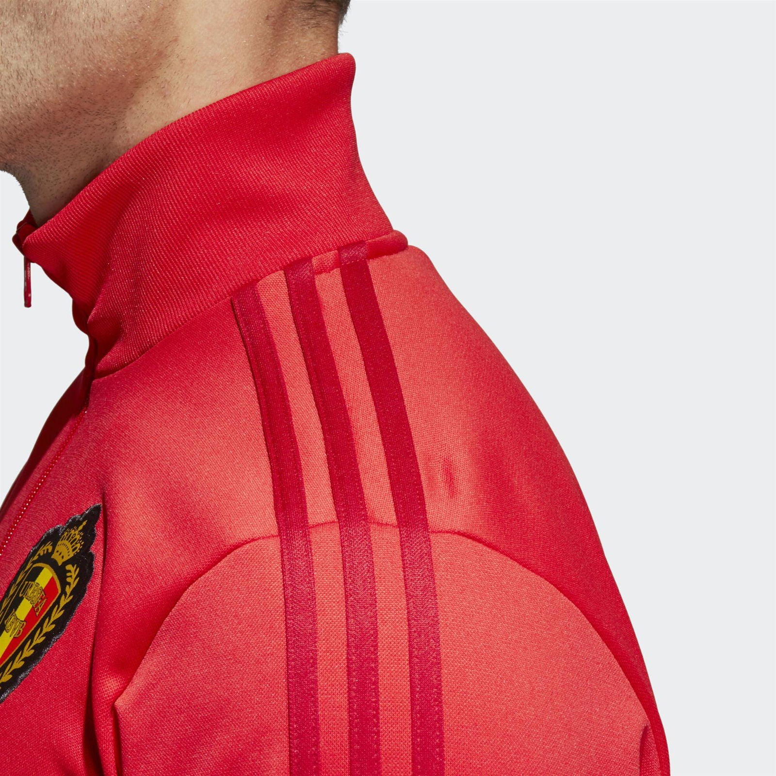 adidas Belgium Track Top 2018 - Red - ViaductClothing - -