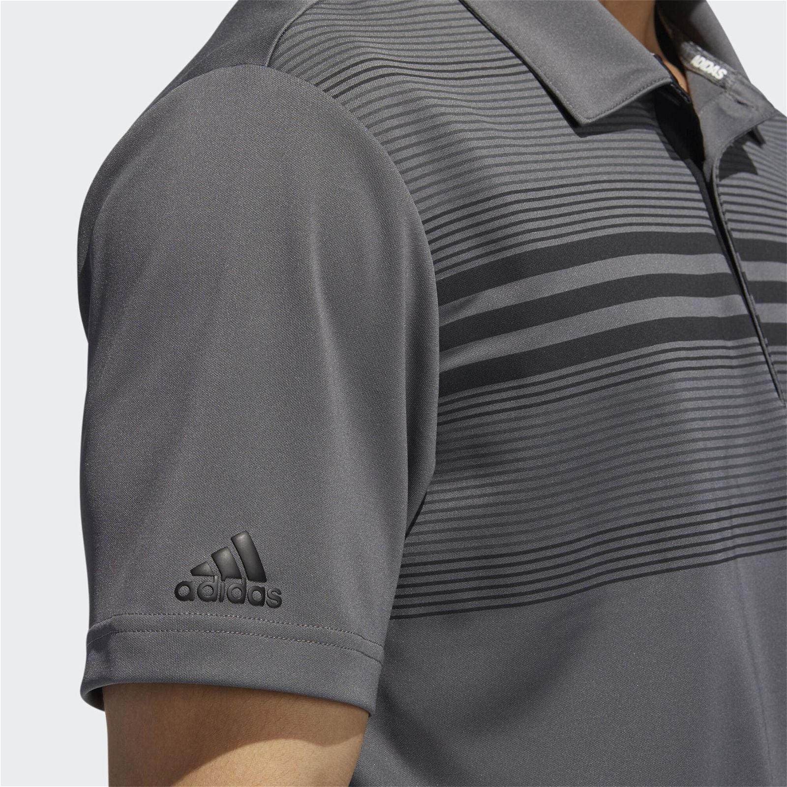 adidas Bold Sport Polo Shirt - Grey - ViaductClothing - -