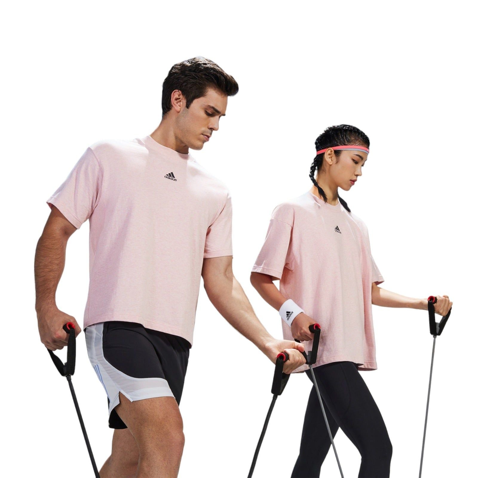 adidas Botanically Dyed UNITEFIT Tee - Pink Mel - ViaductClothing - -