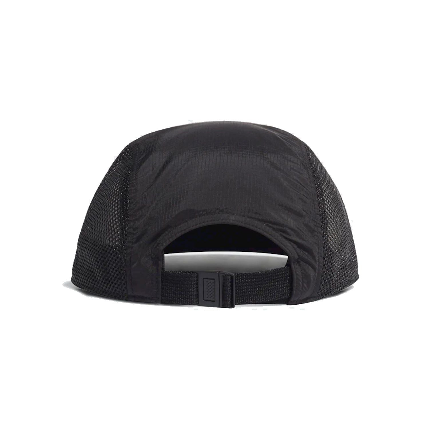 adidas Breathable Running Training Five-Panel Cap - Black - ViaductClothing - -