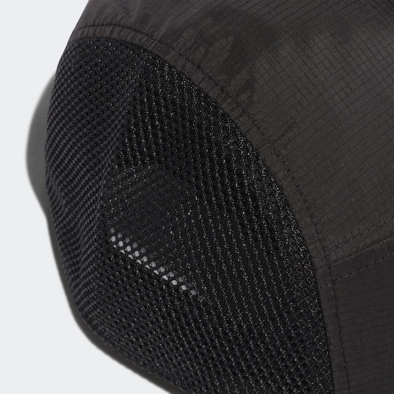 adidas Breathable Running Training Five-Panel Cap - Black - ViaductClothing - -