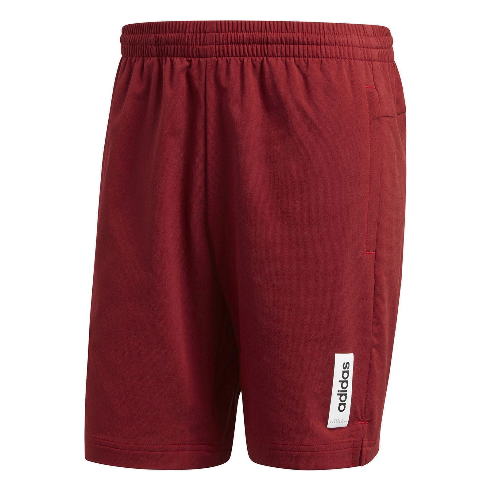 adidas Brilliant Basics Shorts - Red - ViaductClothing - -