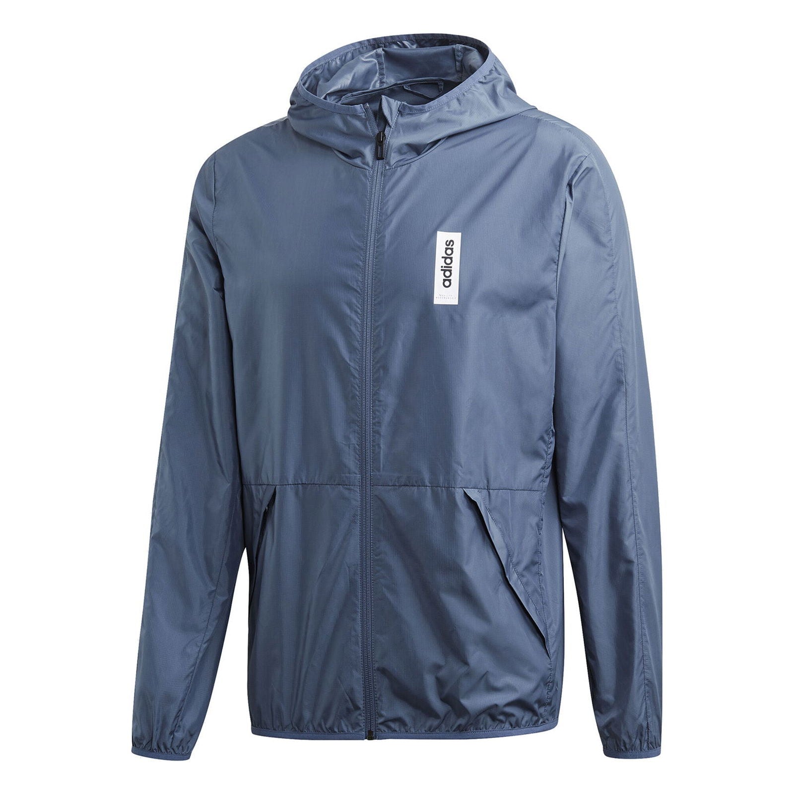 adidas Brilliant Basics Windbreaker - Blue - ViaductClothing - -