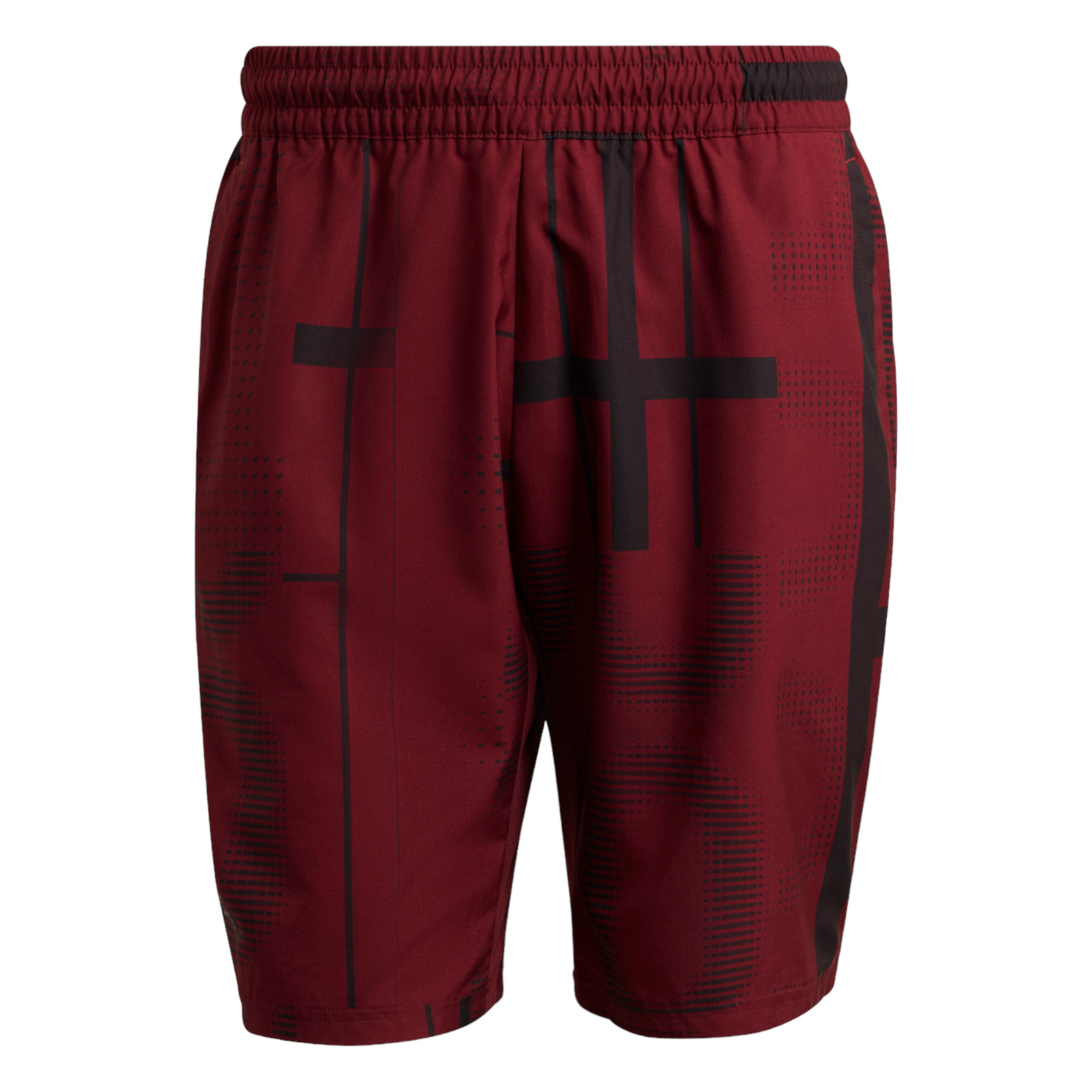 adidas Club Graphic Tennis Short - Red - ViaductClothing - -