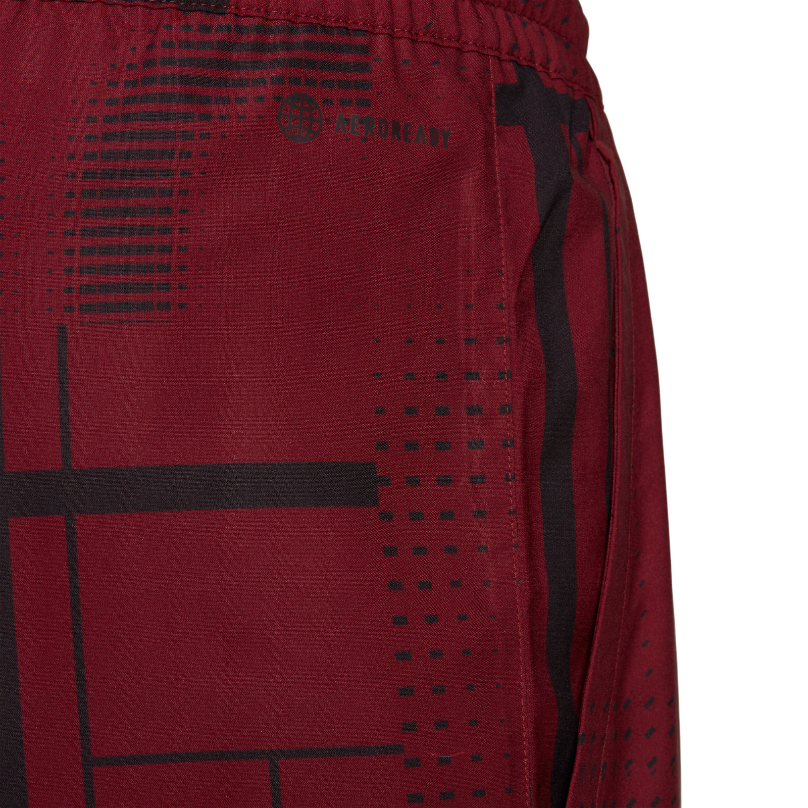 adidas Club Graphic Tennis Short - Red - ViaductClothing - -