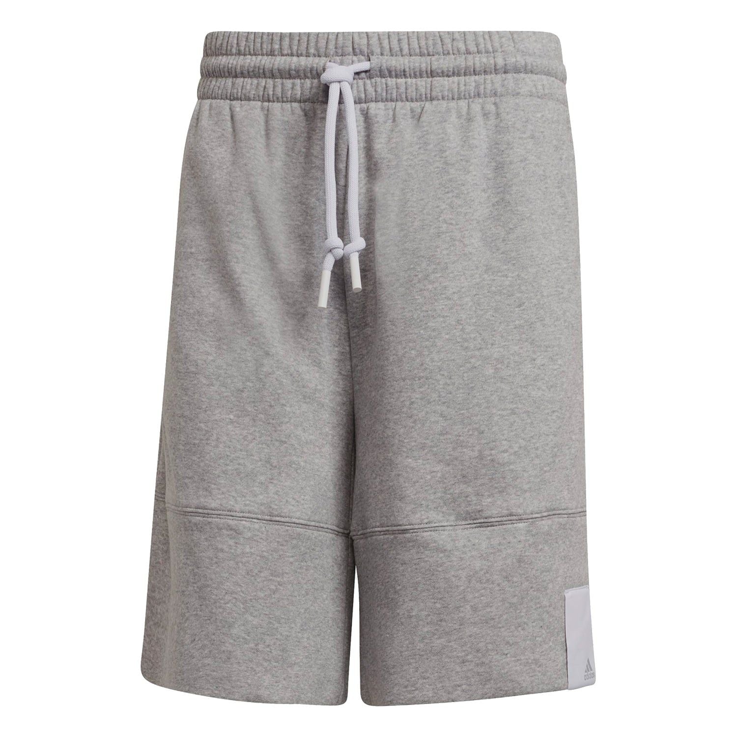 adidas Comfy and Chill Fleece Shorts - Medium Grey Heather - ViaductClothing - -