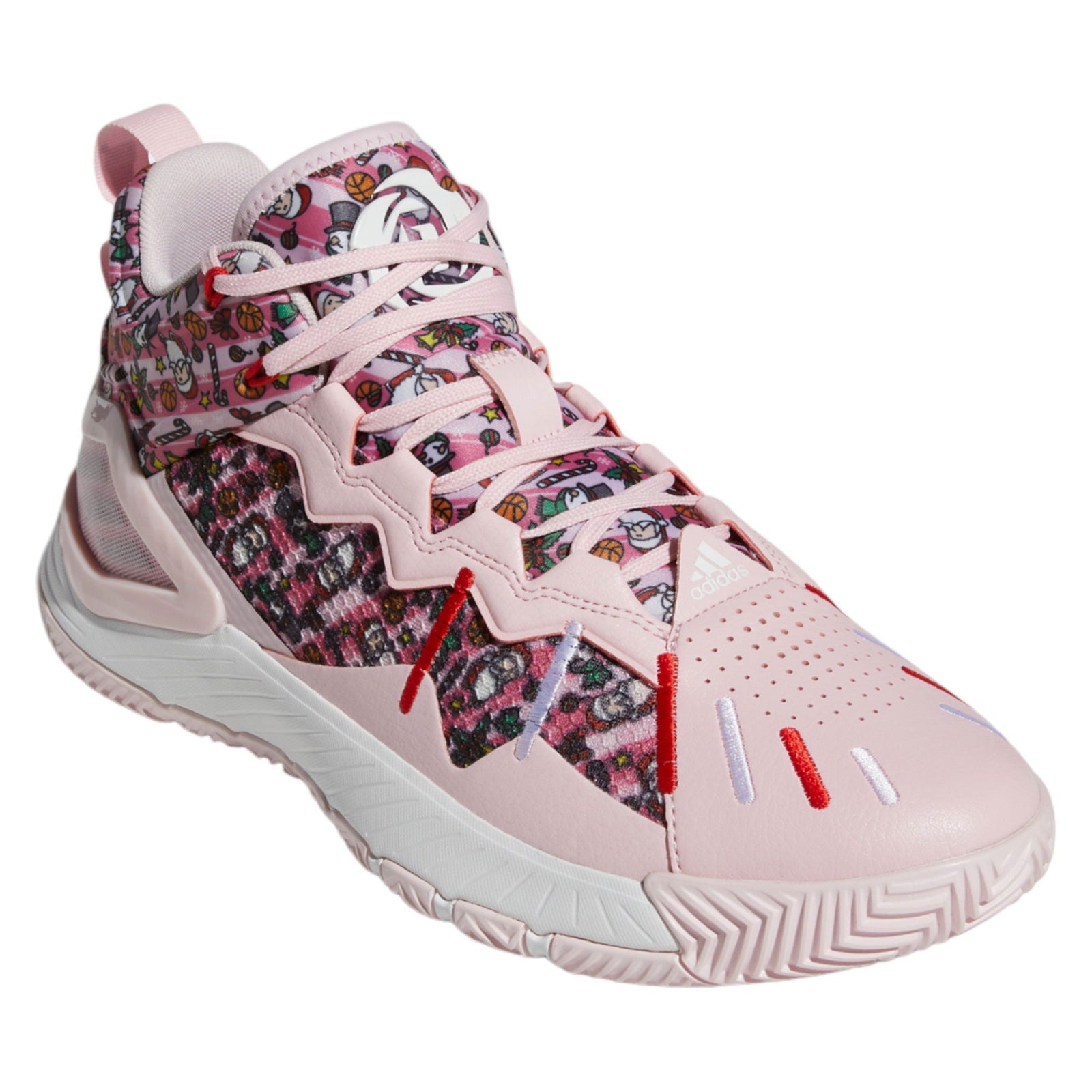 adidas D Rose Son of Chi Christmas Basketball Shoes - Clear Pink - ViaductClothing - -