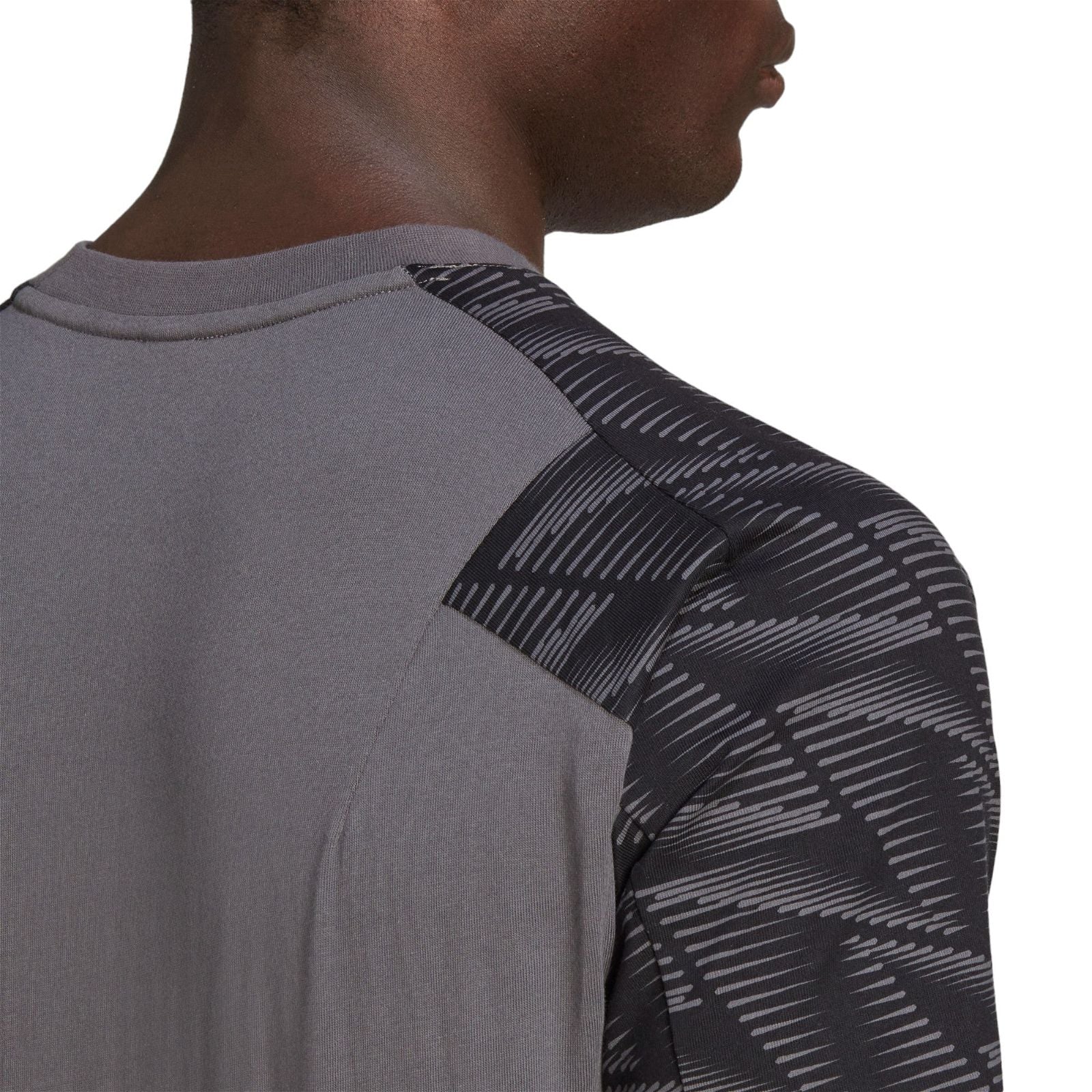adidas Designed For Gameday Travel T-Shirt - Grey - ViaductClothing - -
