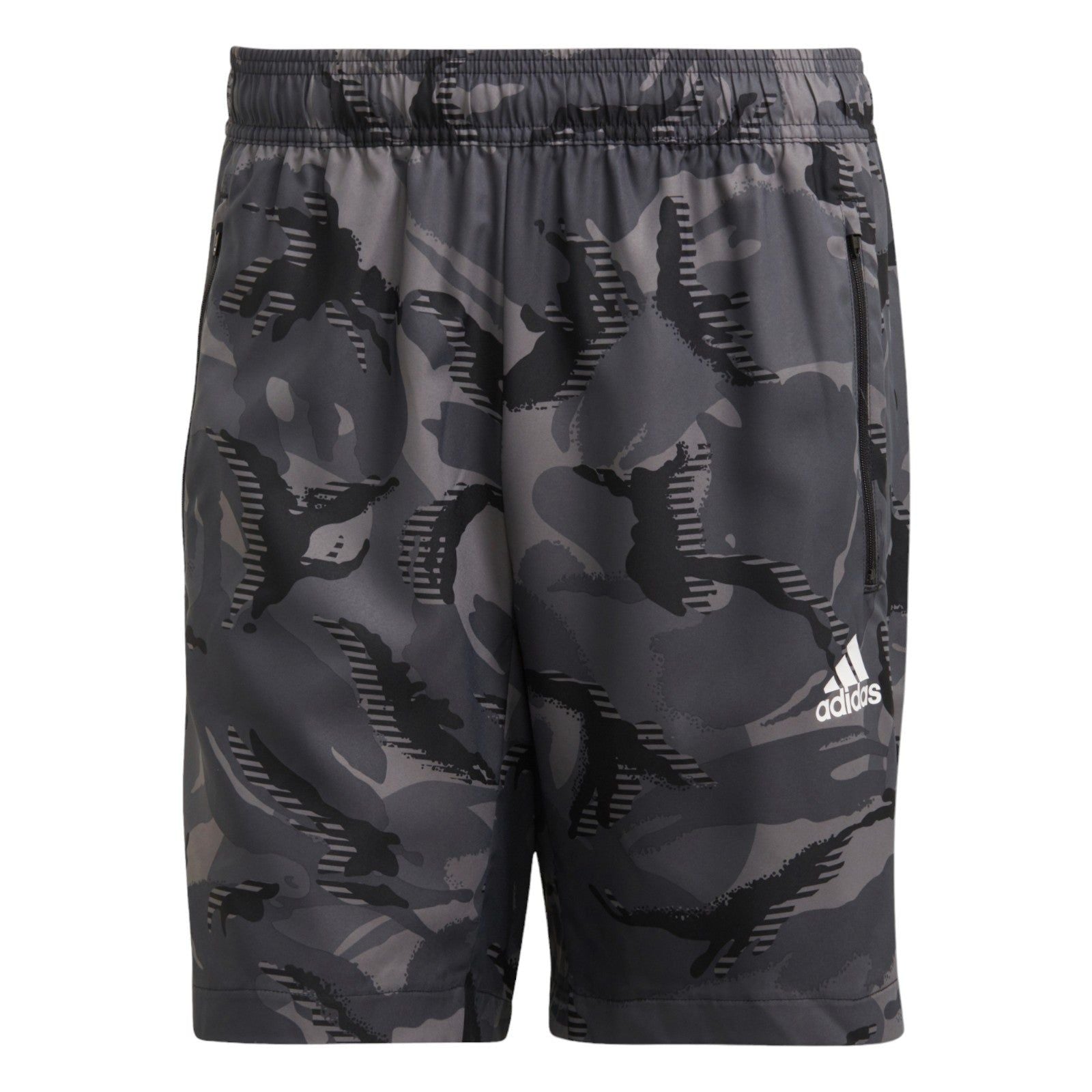 adidas Designed To Move Camouflage AEROREADY Shorts - Grey - ViaductClothing - -