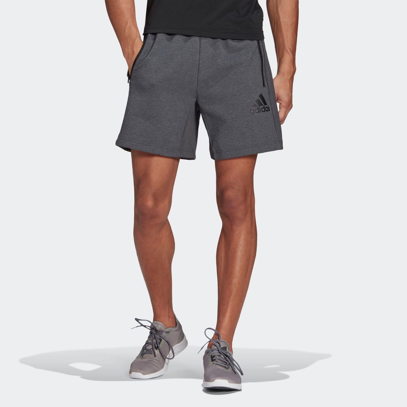 adidas Designed To Move Motion AEROREADY Shorts - Grey - ViaductClothing - -