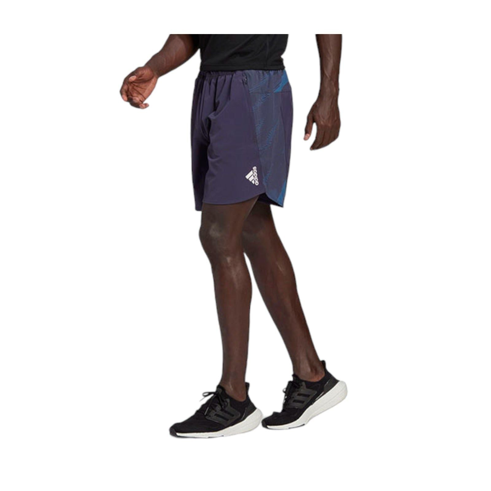 adidas Designed for Training Graphic 7" Shorts - Shadow Navy - ViaductClothing - -
