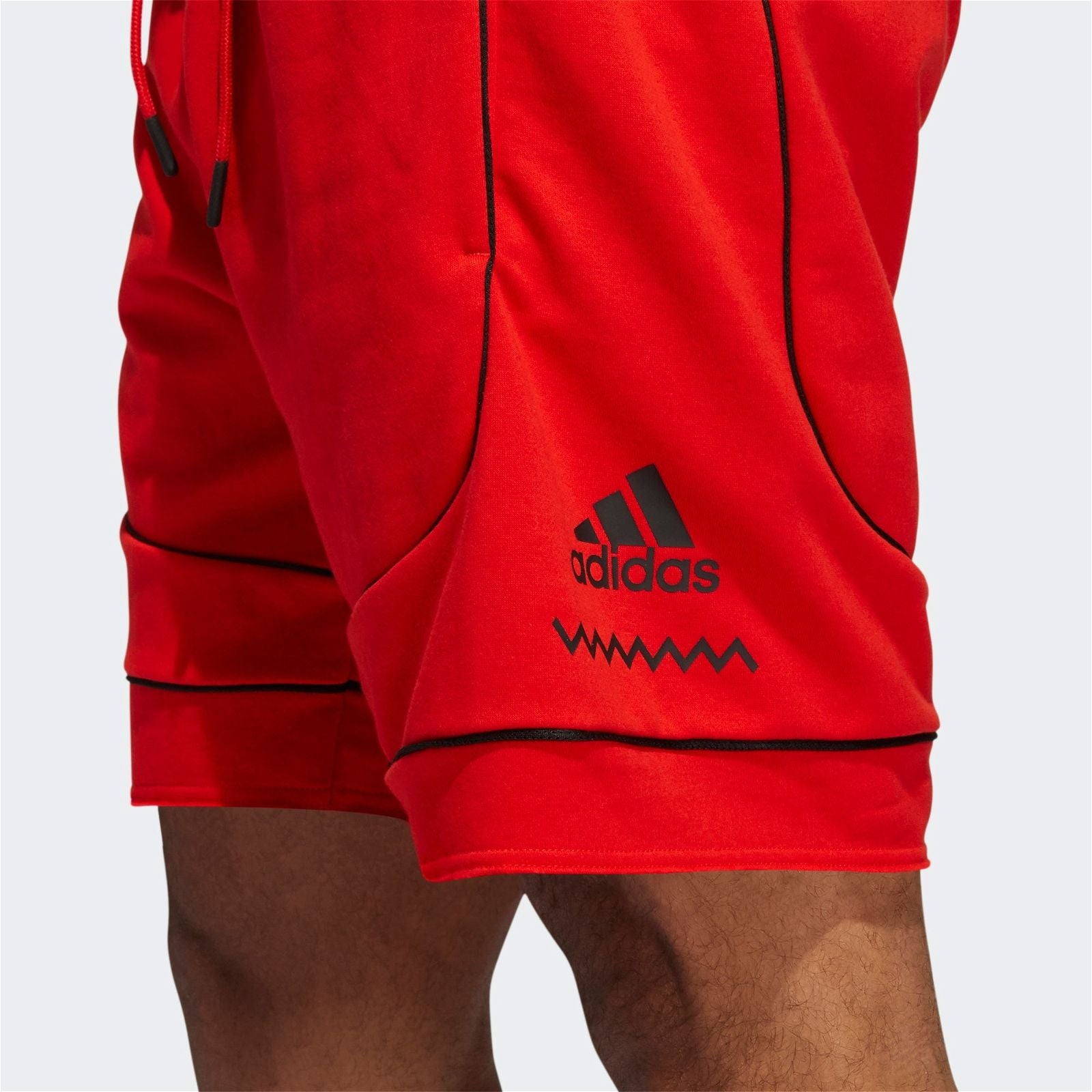 adidas Donovan Mitchell DON Issue #2 Shorts - Red - ViaductClothing - -