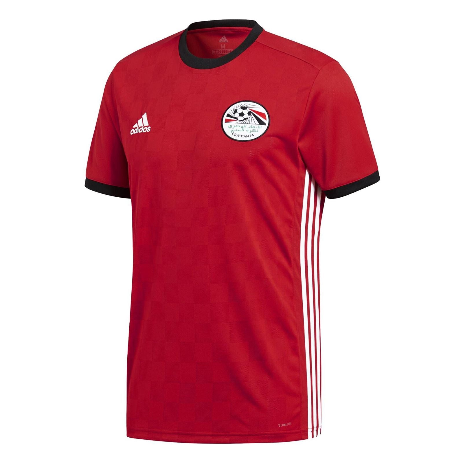 adidas Egypt Home Shirt 2018 - Red - ViaductClothing - -