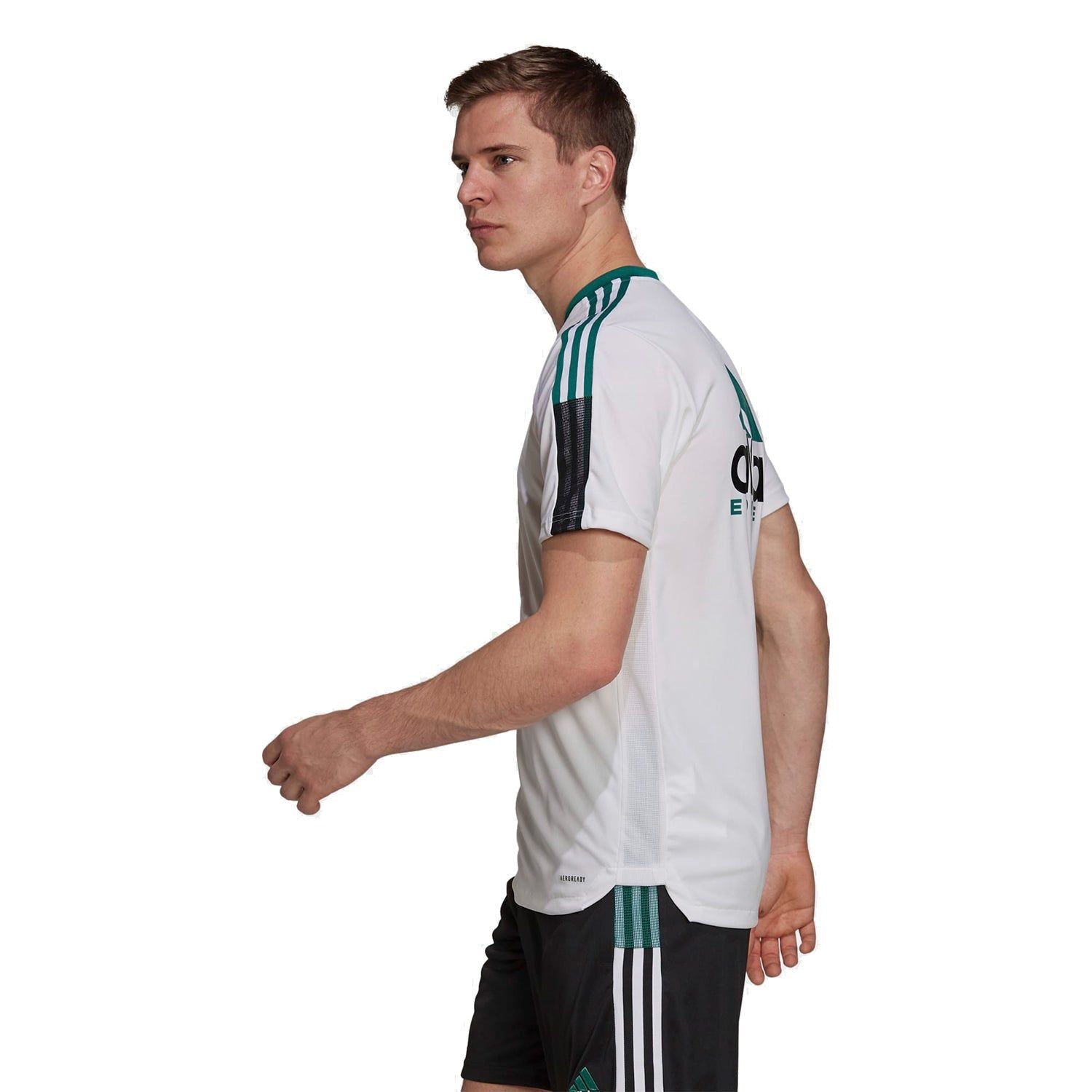 adidas Equipment EQT Tiro Football Jersey - White - ViaductClothing - -