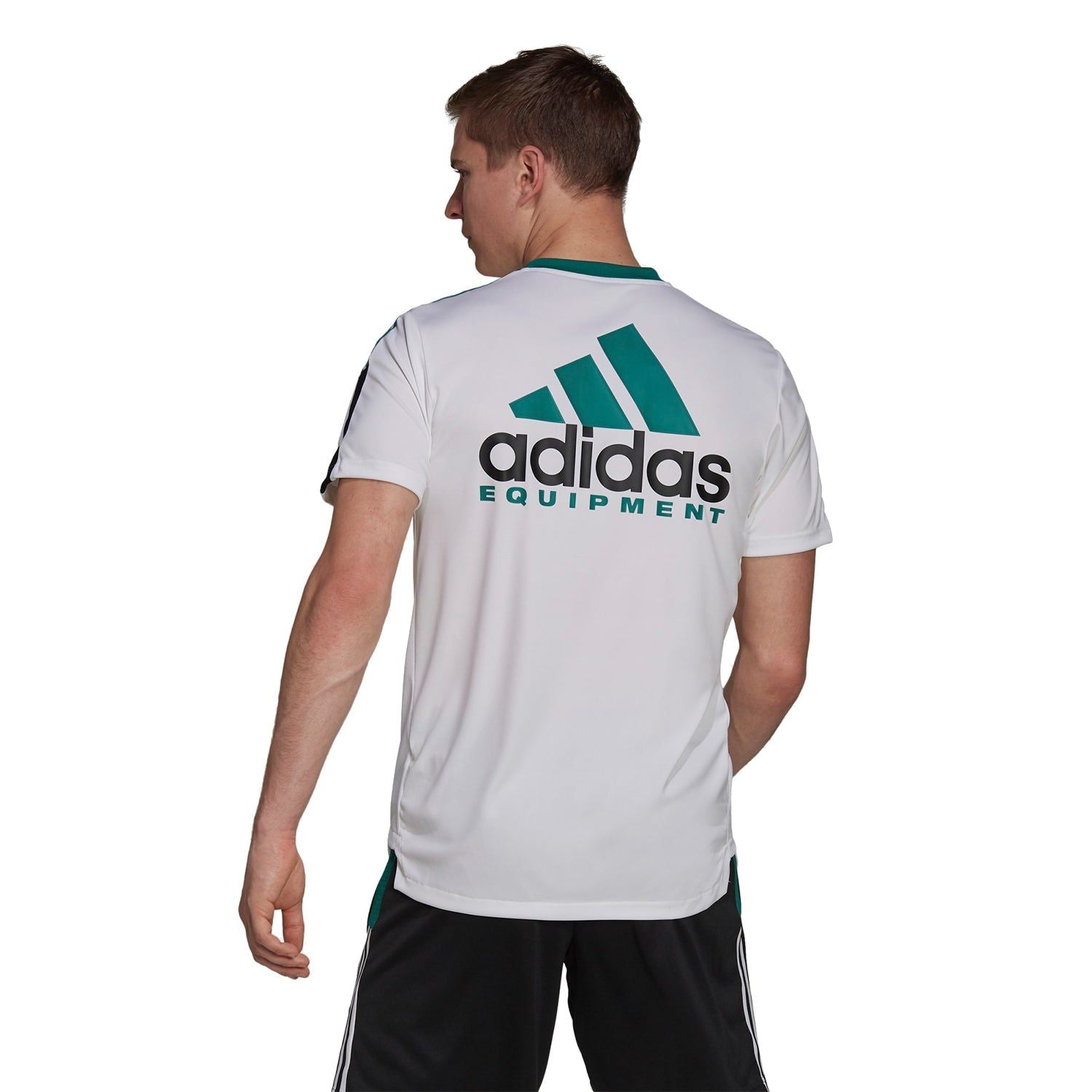 adidas Equipment EQT Tiro Football Jersey - White - ViaductClothing - -