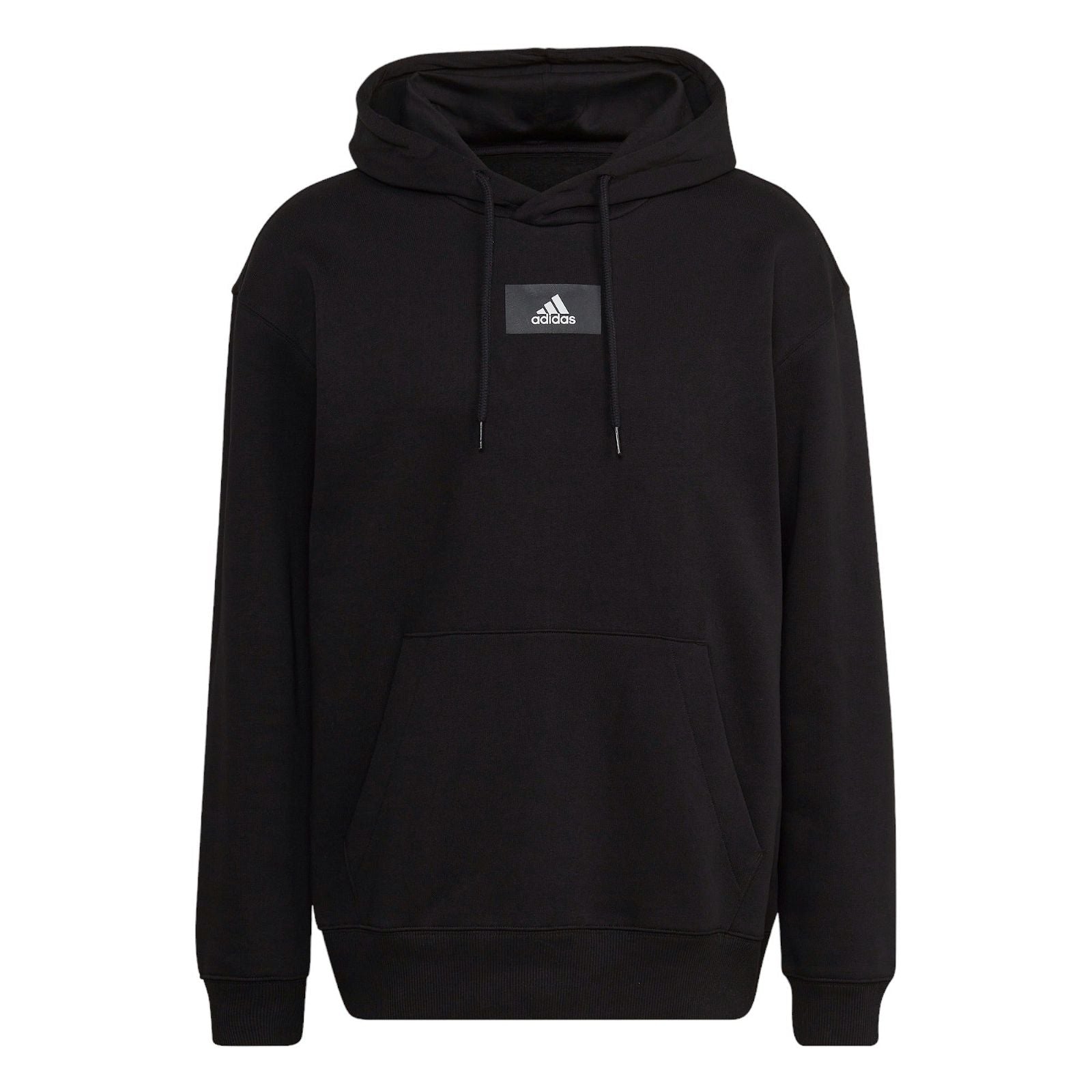 adidas Essentials Feelvivid Mens Overhead Hoodie - Black - ViaductClothing - -