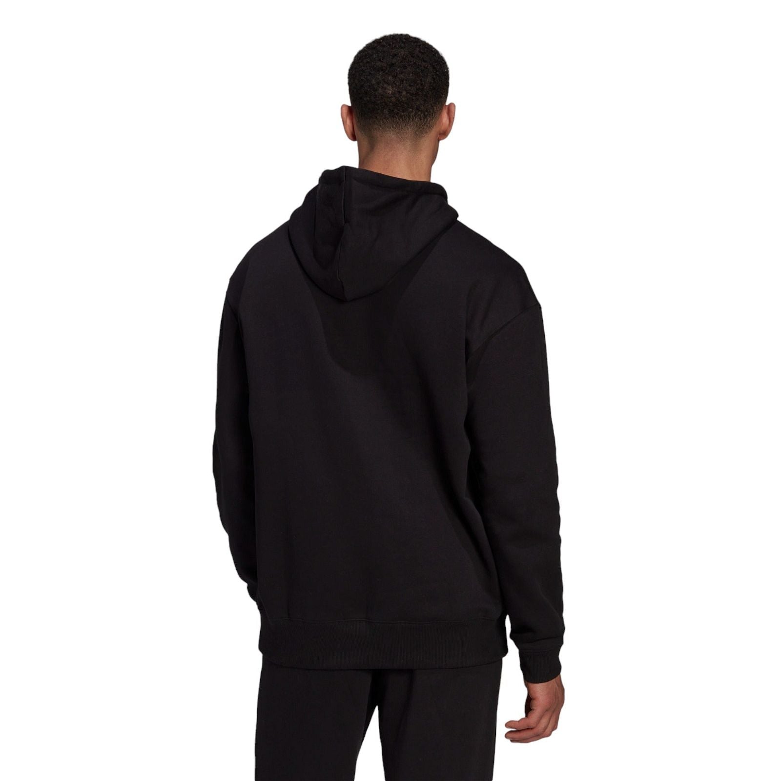 adidas Essentials Feelvivid Mens Overhead Hoodie - Black - ViaductClothing - -