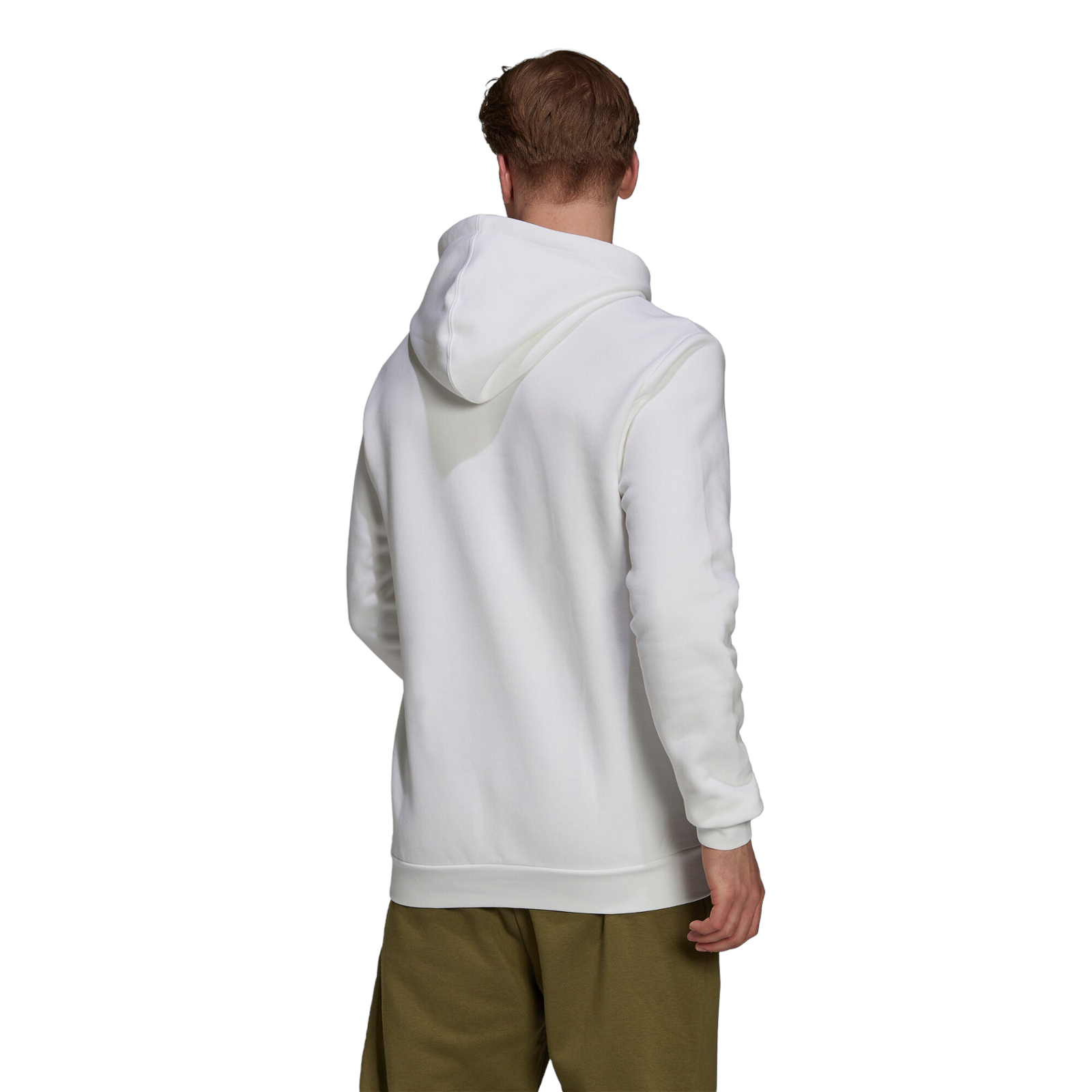 adidas Essentials Fleece Camo-Print Hoodie - White - ViaductClothing - -