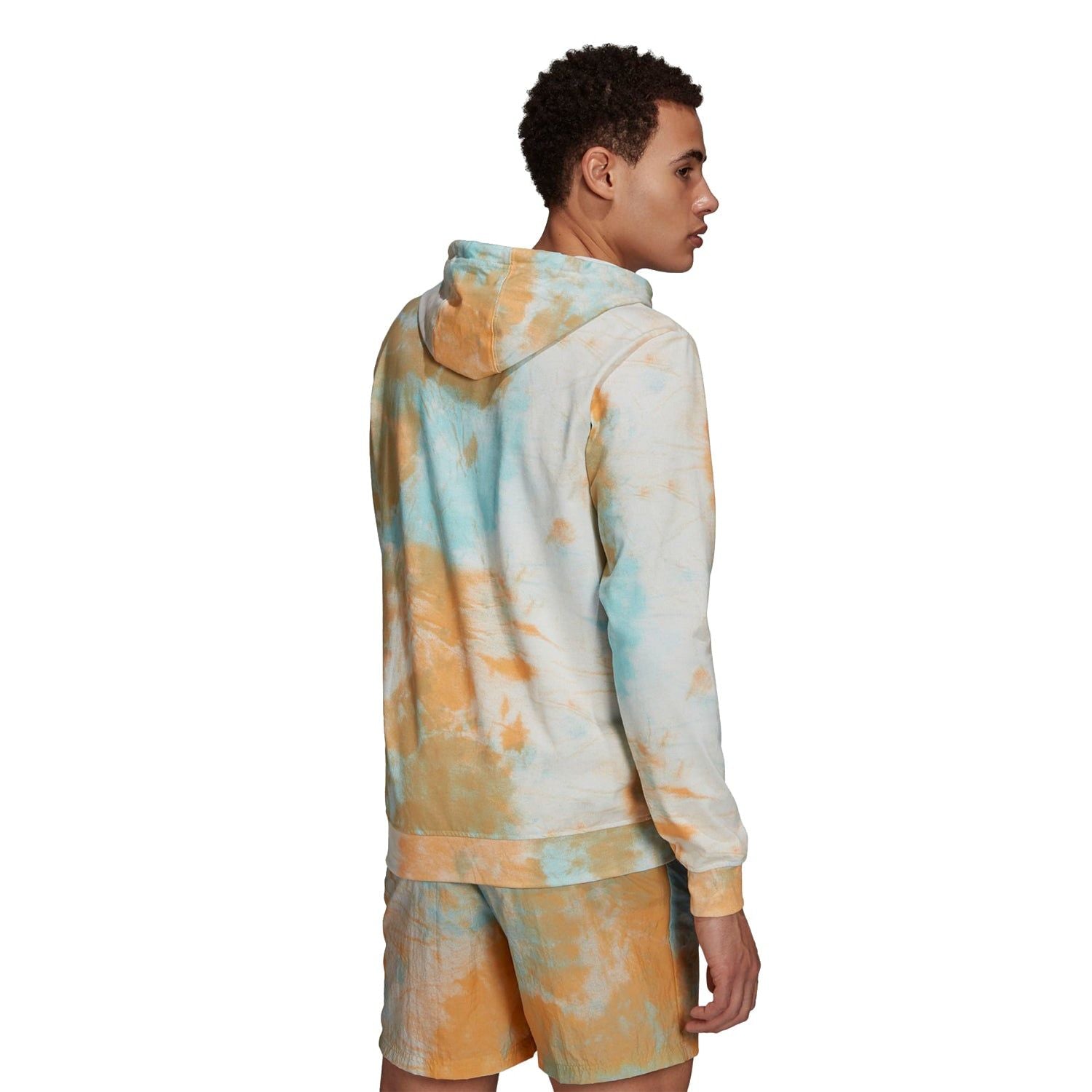 adidas Essentials Tie-Dyed Inspirational Hoodie - Multi - ViaductClothing - -