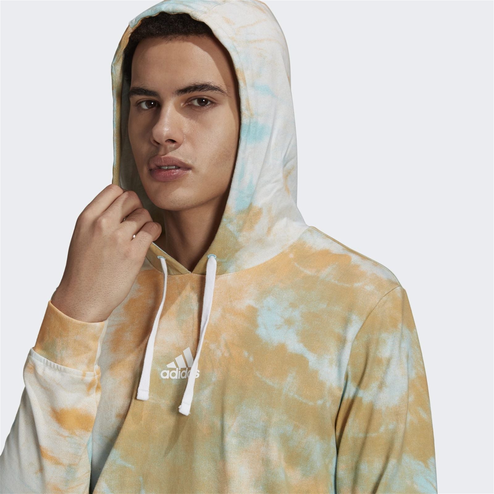 adidas Essentials Tie-Dyed Inspirational Hoodie - Multi - ViaductClothing - -