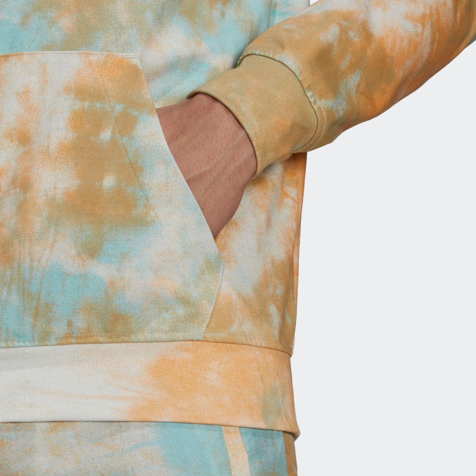 adidas Essentials Tie-Dyed Inspirational Hoodie - Multi - ViaductClothing - -