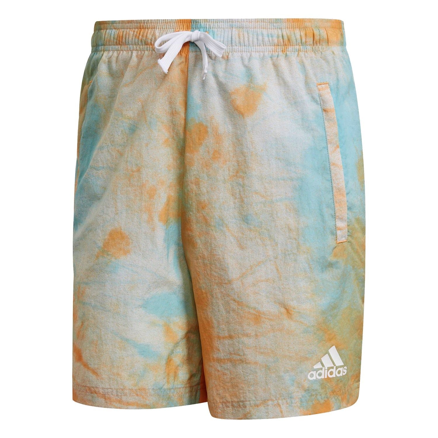 adidas Essentials Tie-Dyed Inspirational Shorts - Multi - ViaductClothing - -