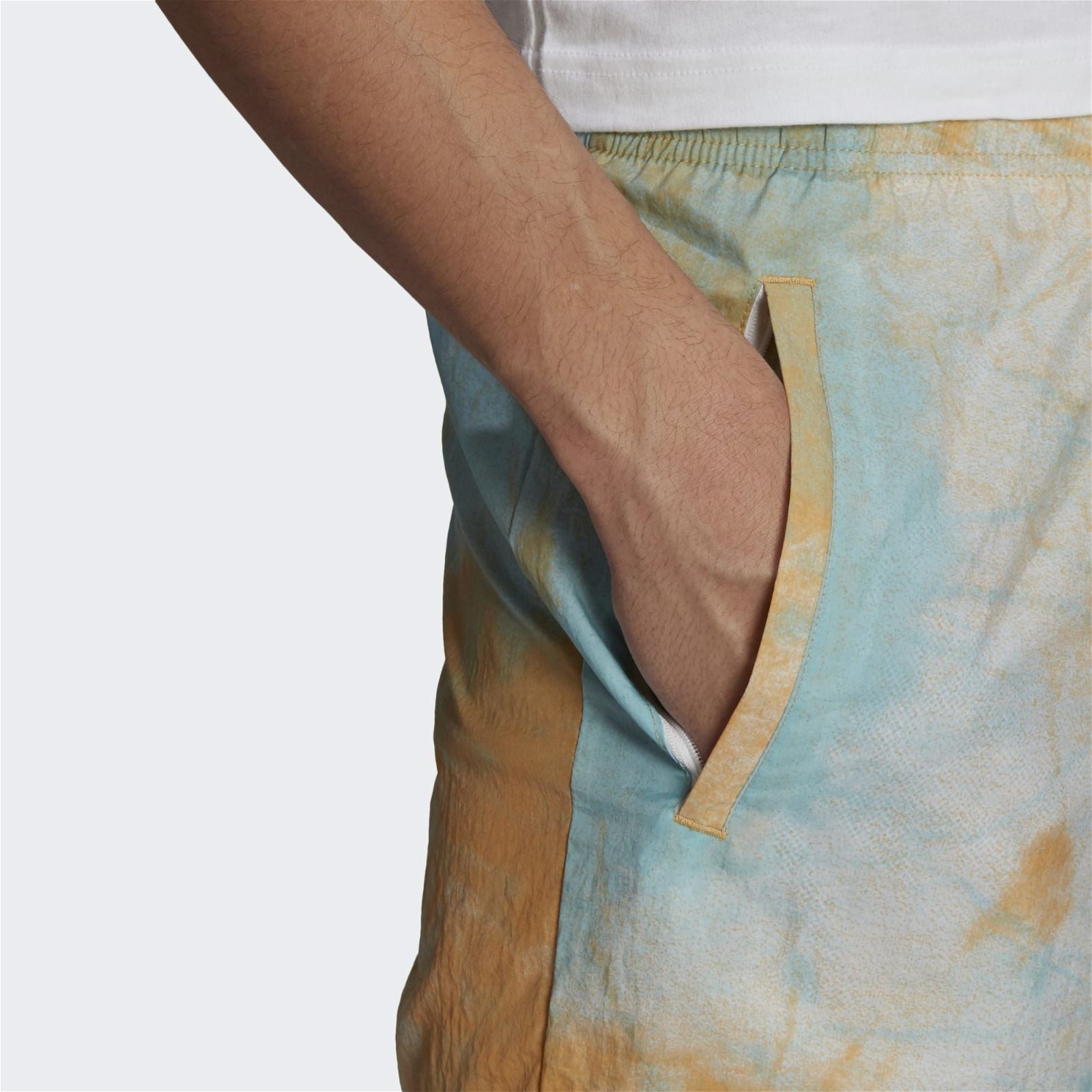 adidas Essentials Tie-Dyed Inspirational Shorts - Multi - ViaductClothing - -