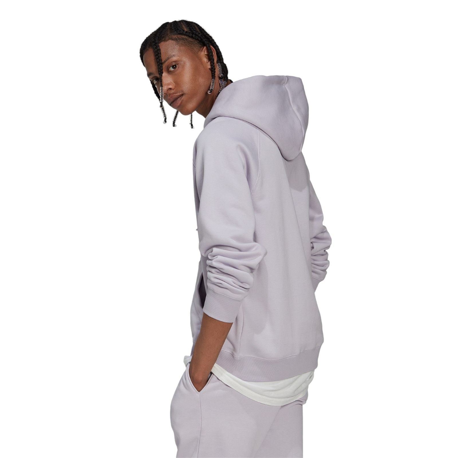 adidas Fleece Hoodie - Purple - ViaductClothing -  -