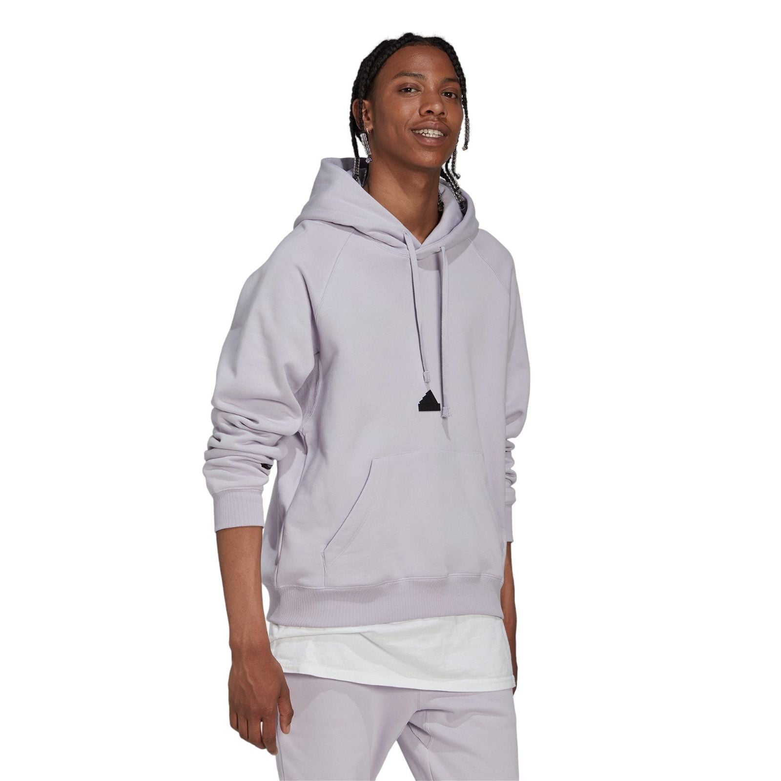 adidas Fleece Hoodie - Purple - ViaductClothing -  -