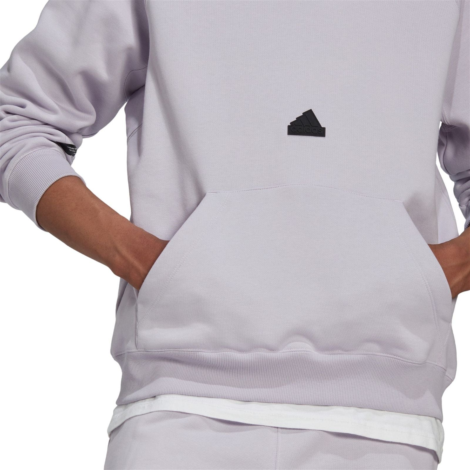 adidas Fleece Hoodie - Purple - ViaductClothing -  -