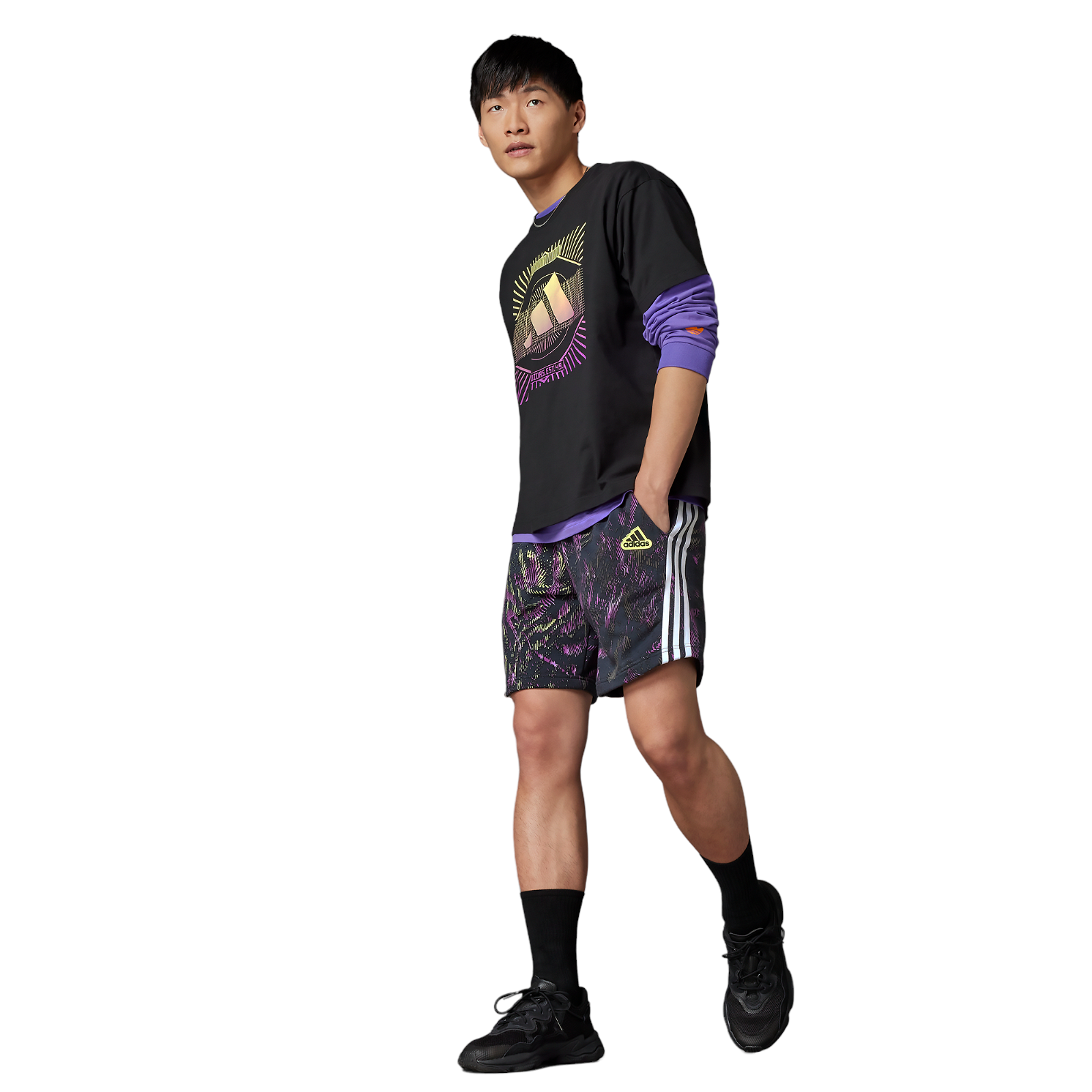 adidas Future Icons Hyperpulse Shorts - Multicolour - ViaductClothing - -