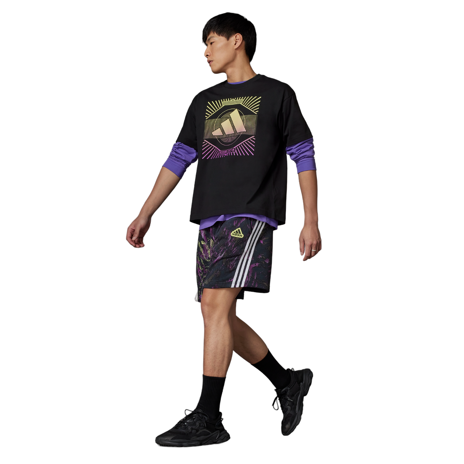 adidas Future Icons Hyperpulse Shorts - Multicolour - ViaductClothing - -