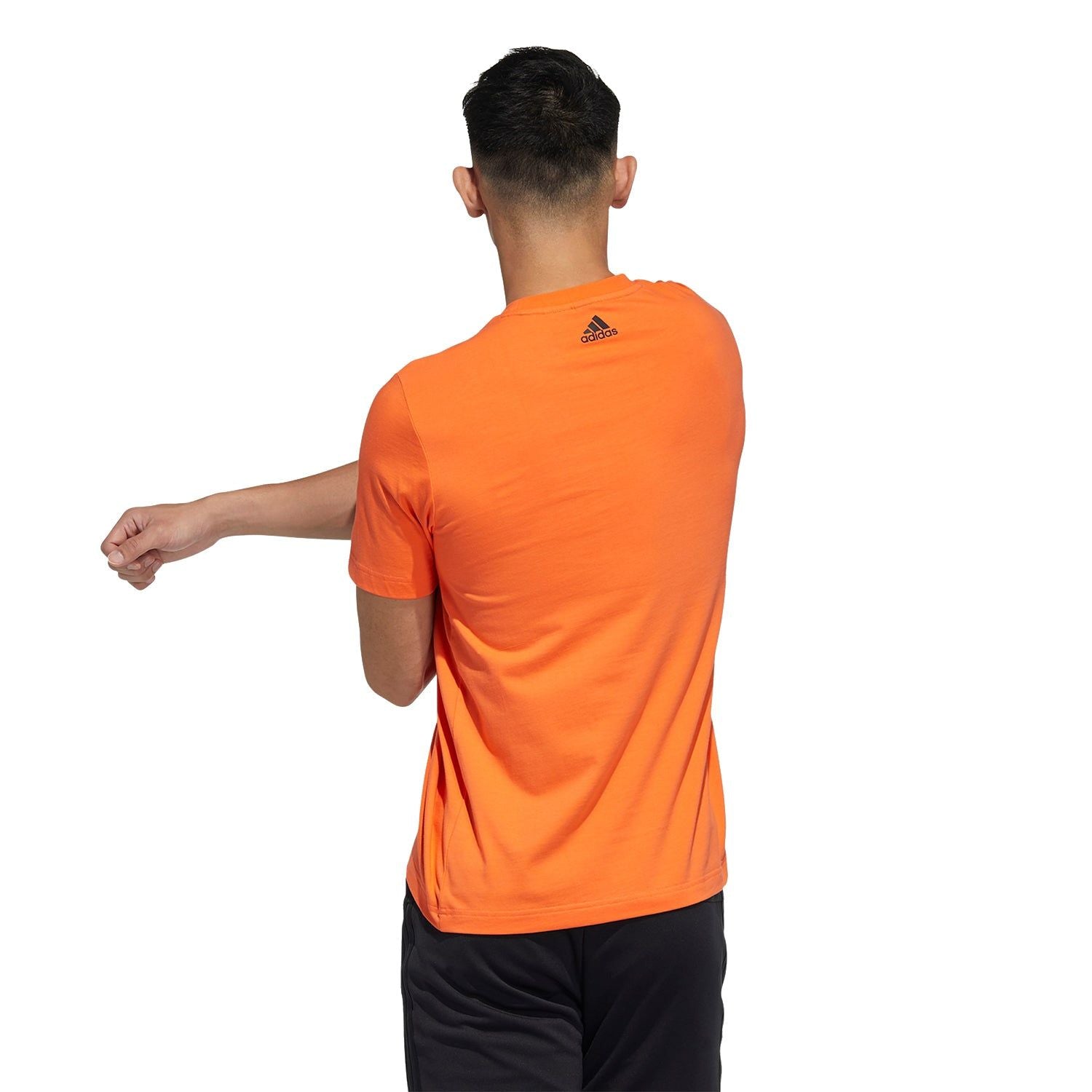 adidas Graphic Badge of Sport + Tee - Orange - ViaductClothing - -