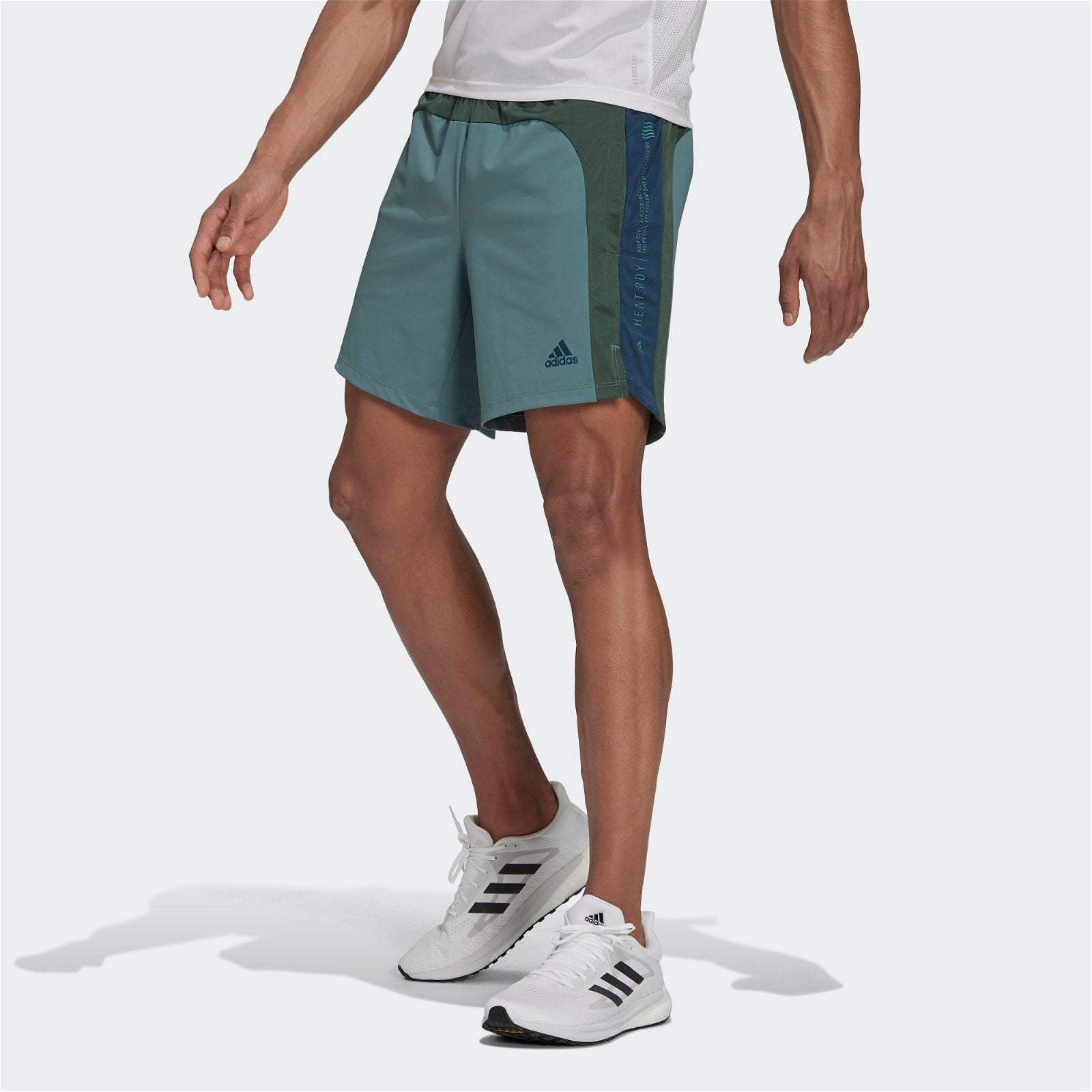 adidas HEAT.RDY Running Shorts - Green - ViaductClothing - -