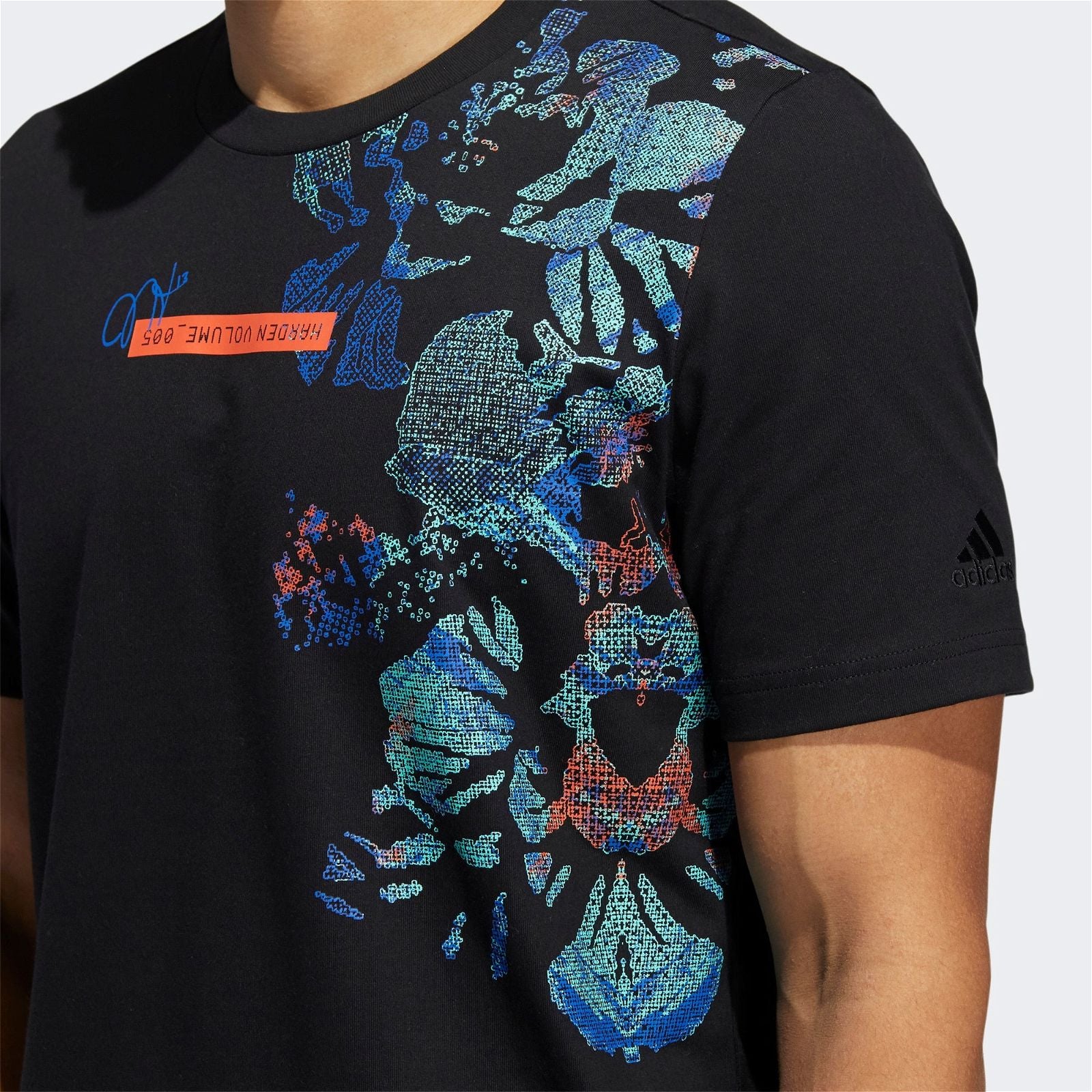 adidas Harden Vol. 5 Tee - Black - ViaductClothing - -
