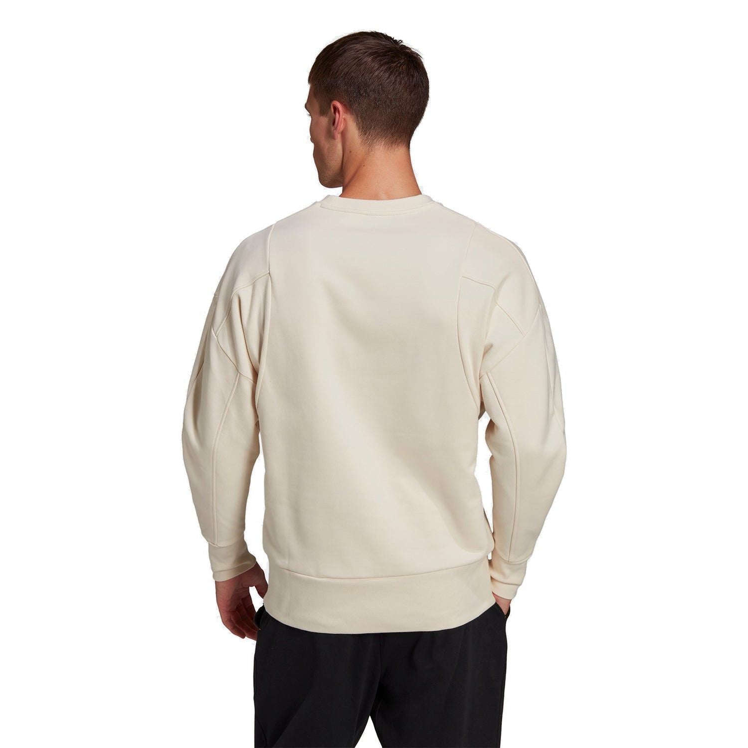adidas Internal Cotton Sweatshirt - Off White - ViaductClothing - -