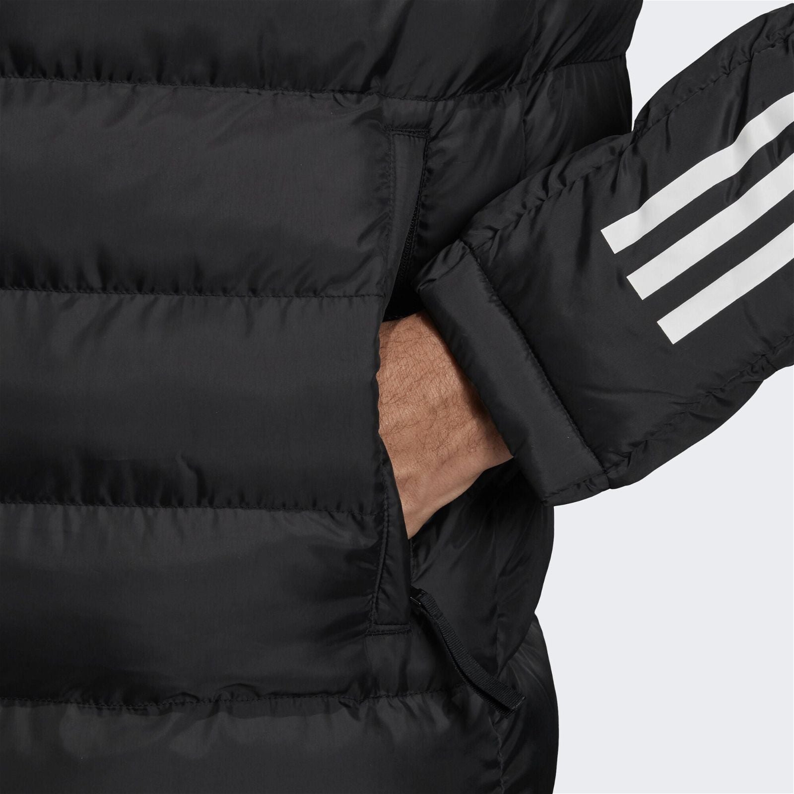 adidas Itavic 3-Stripes 2.0 Winter Jacket - Black - ViaductClothing - -