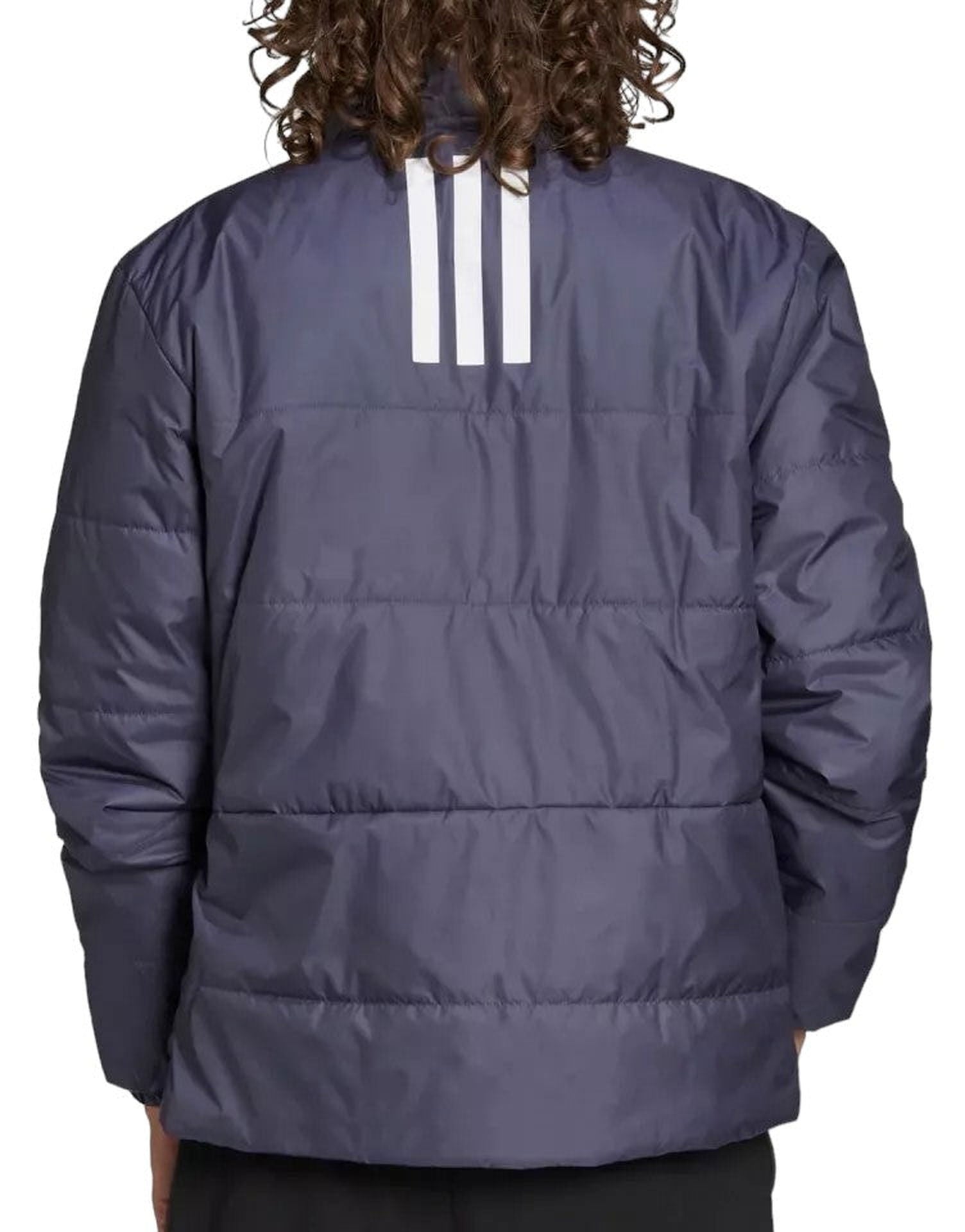 adidas Lifestyle BSC 3-Stripes Insulated Winter Jacket - Navy - ViaductClothing - -