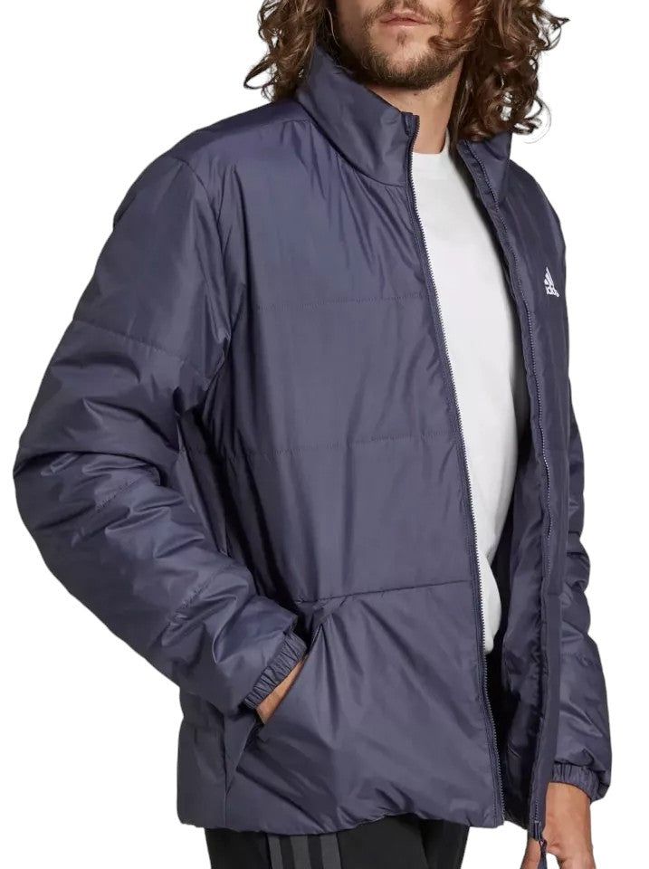 adidas Lifestyle BSC 3-Stripes Insulated Winter Jacket - Navy - ViaductClothing - -