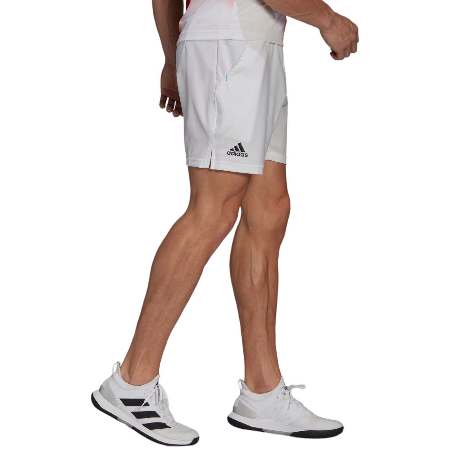 adidas Melbourne Tennis Ergo 7-Inch Shorts - White - ViaductClothing - -