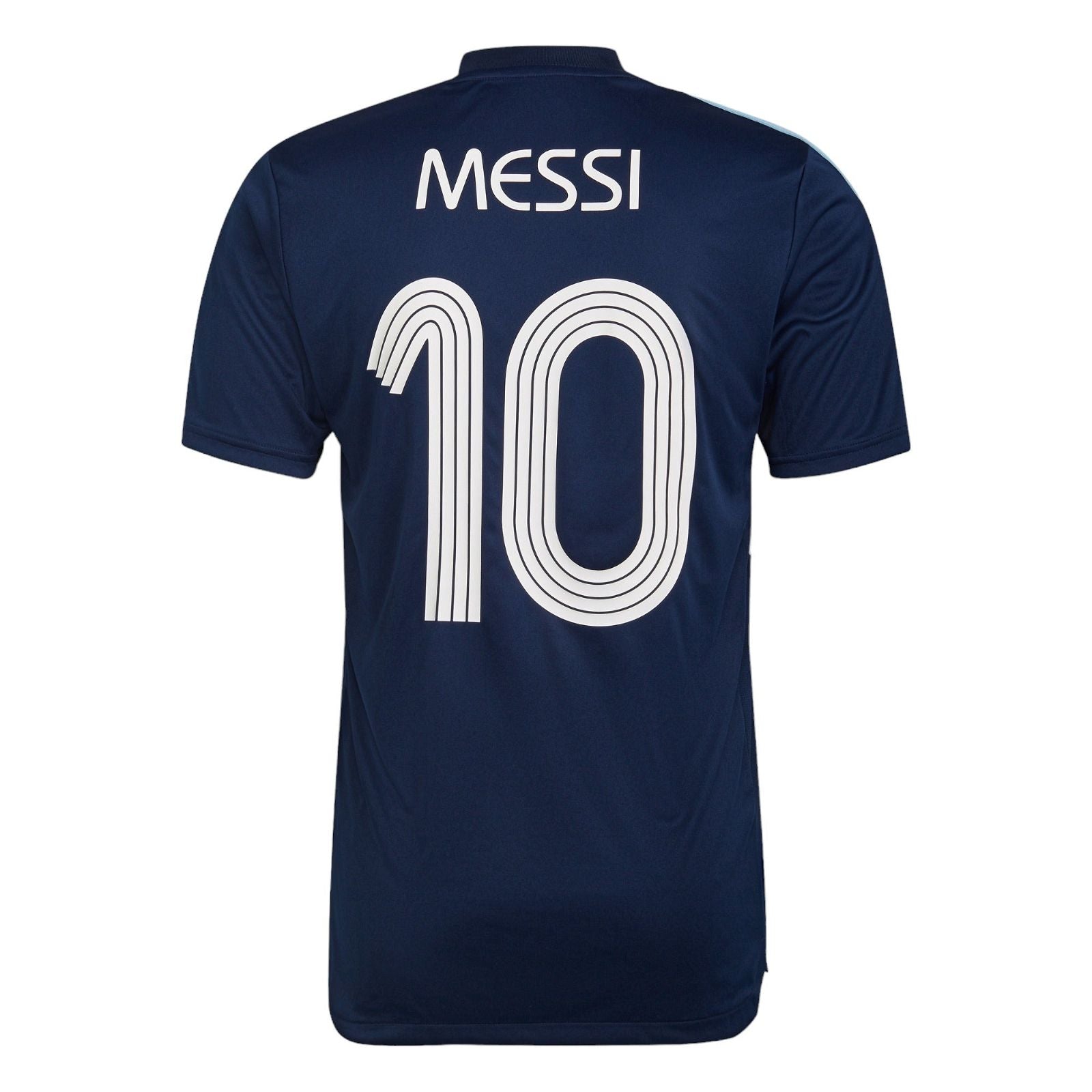 adidas Messi Tiro Number 10 Training Jersey - Night Indigo Blue - ViaductClothing - -