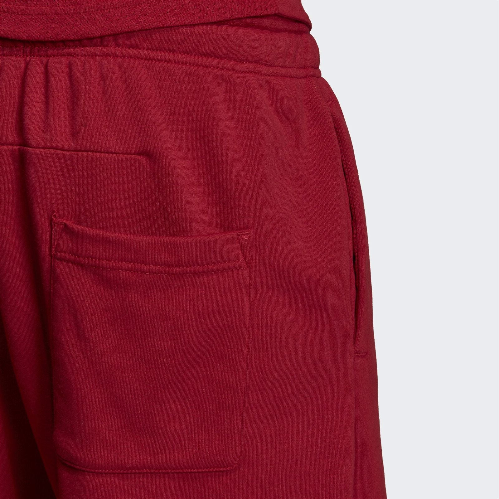adidas Must Haves Badge of Sport Shorts - Red - ViaductClothing - -
