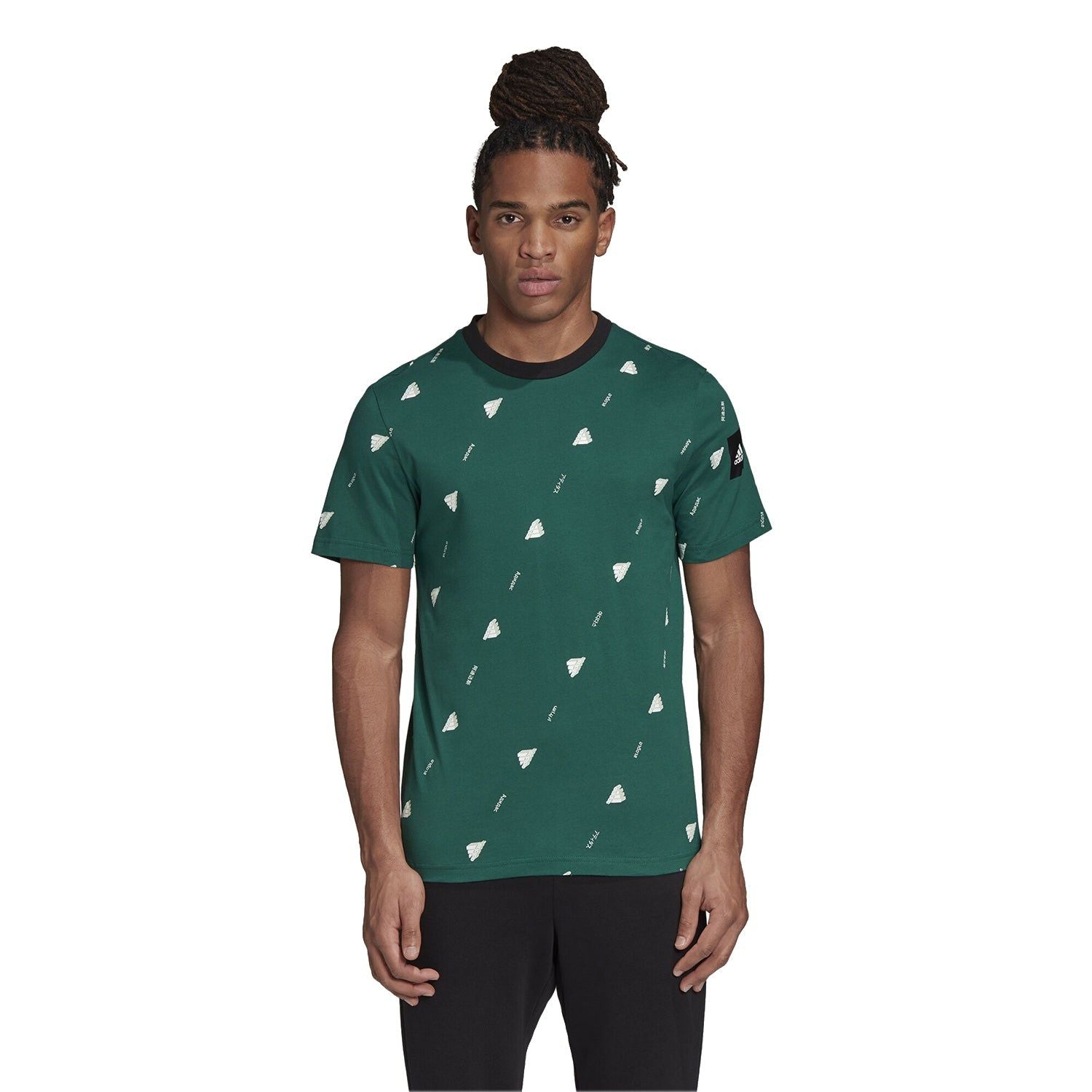 adidas Must Haves Graphic T-Shirt - Green - ViaductClothing - -