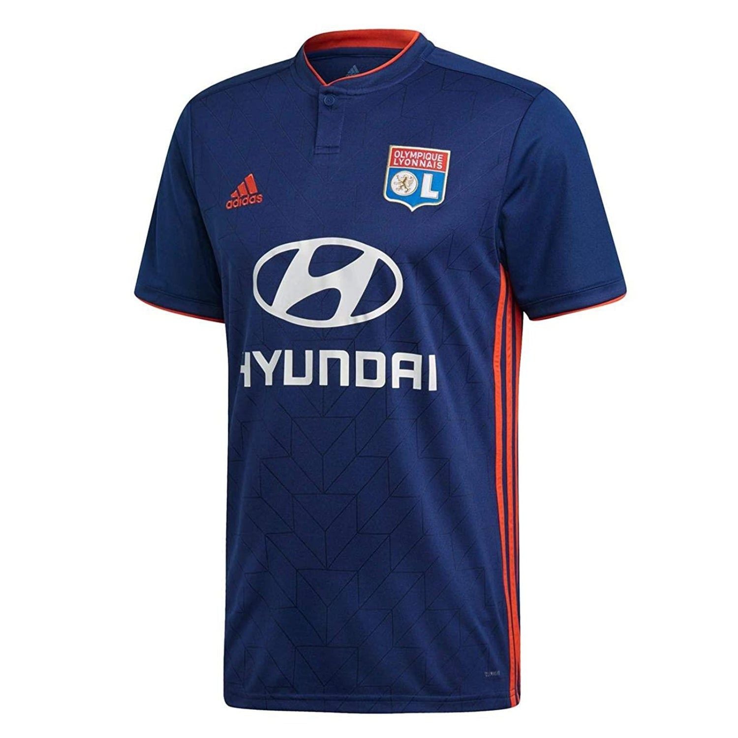 adidas Olympique Lyonnais Away Jersey 18-19 - Navy - ViaductClothing - -