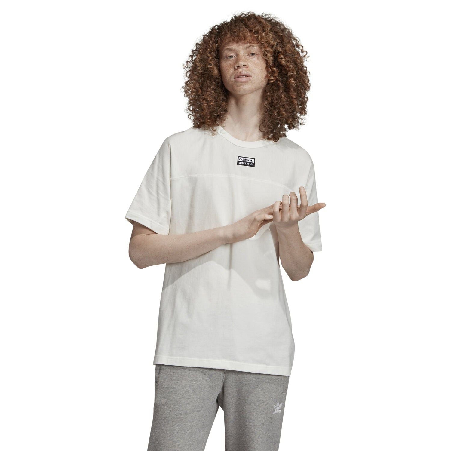 adidas Original R.Y.V T Shirt - Core White - ViaductClothing - -