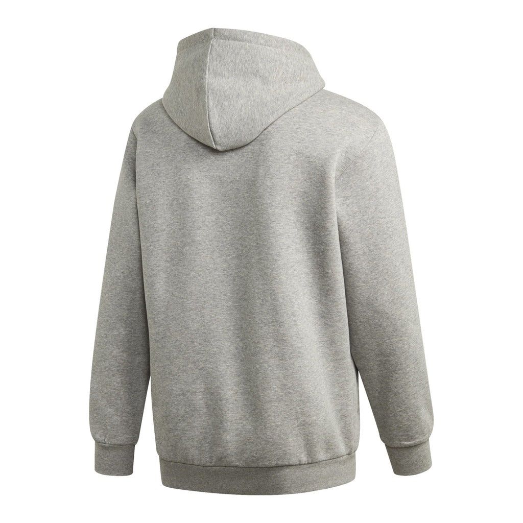 adidas Originals 3-Stripe Half Zip Hoodie - Grey - ViaductClothing - -