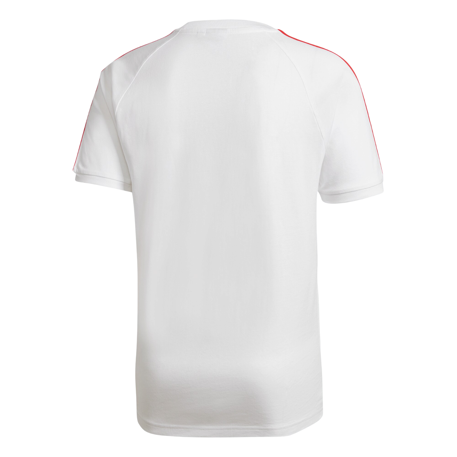 adidas Originals 3-Stripe Tee 'England' - White & Scarlet - ViaductClothing - -
